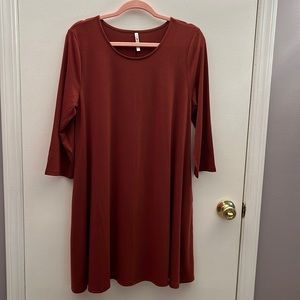 42pops Rust Tunic/Dress